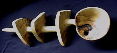 contemporary wood bowl