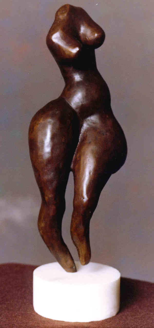 bronze torso